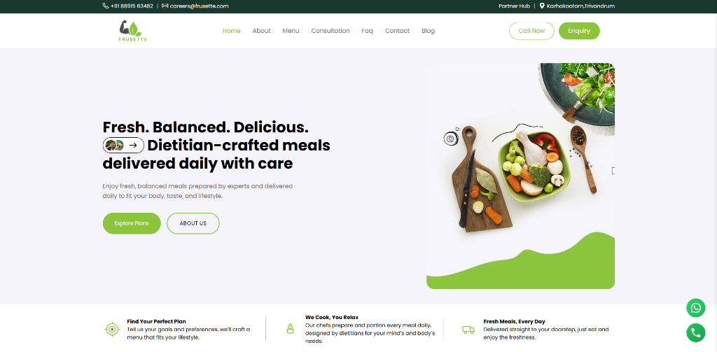 Frusette Meal Delivery